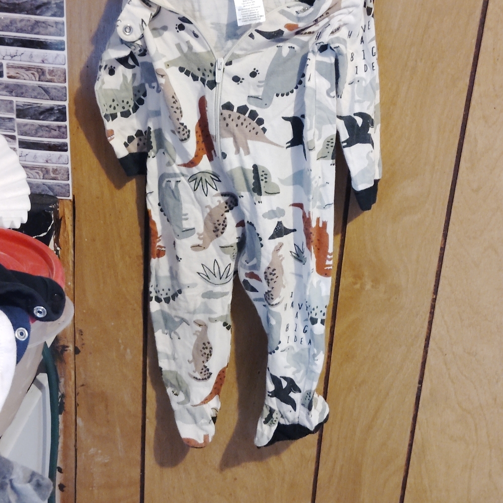 Dinosaur Print Kids One Piece